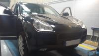 Instalation d'une alarme et d'une camera de recule sur un Porsche cayenne s