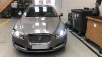 Remplacement et reglage de l'ampoule au xenon Jaguar xf 3.0D 