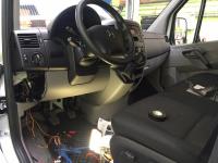 Installation d'une alarme sur une Mercedes sprinter 2016